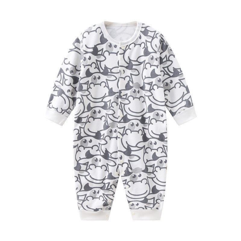 Baby One-Piece COW Cotton Clothes For Infants And Toddlers