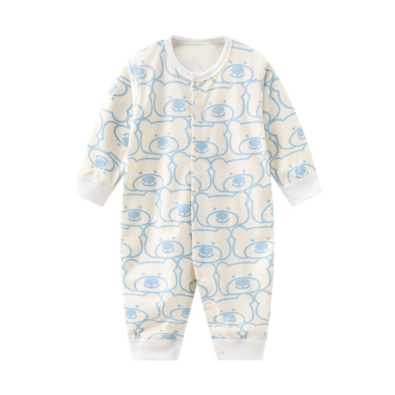 Baby One-Piece COW Cotton Clothes For Infants And Toddlers