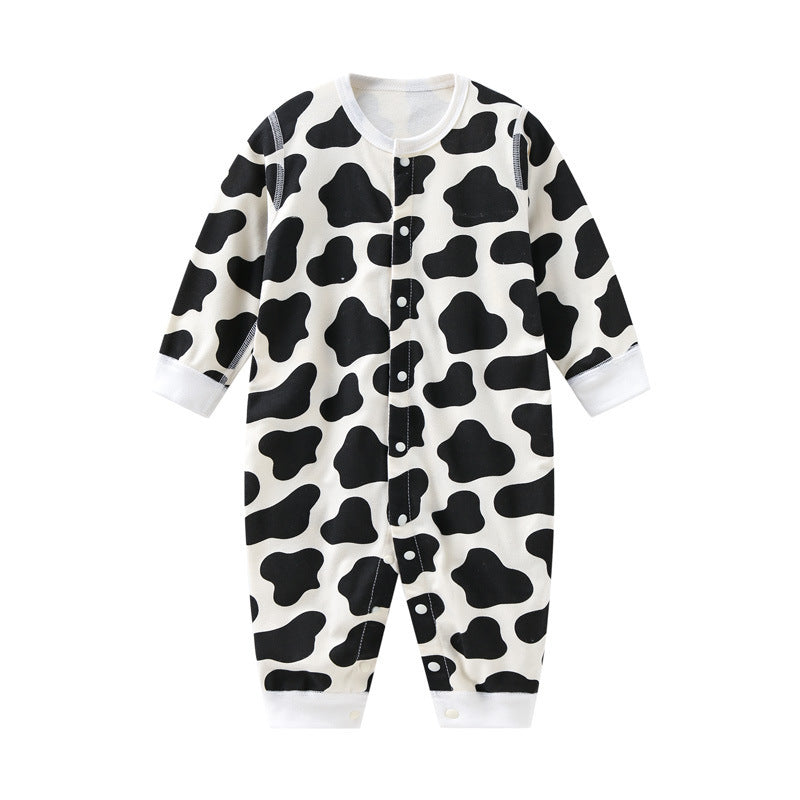Baby One-Piece COW Cotton Clothes For Infants And Toddlers