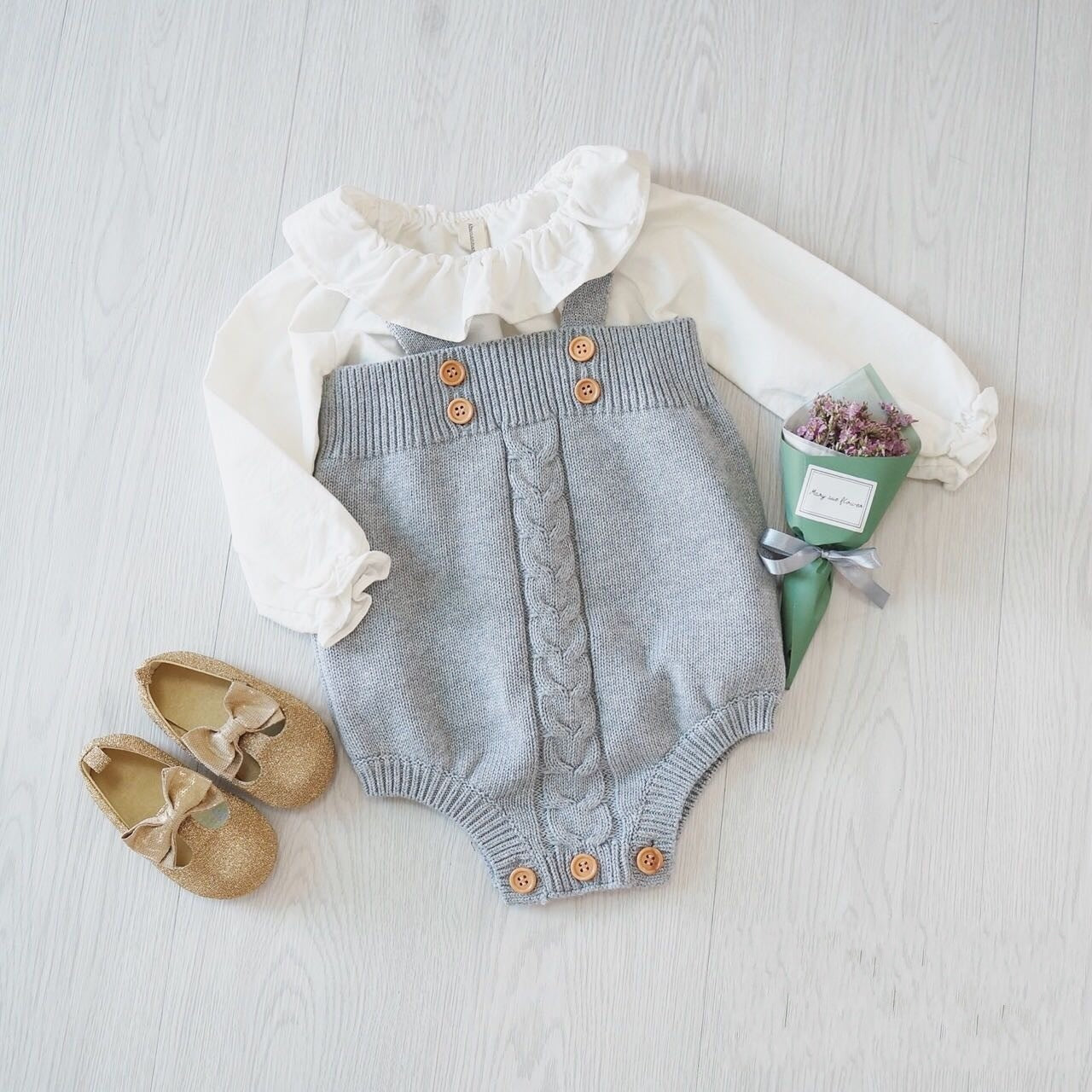 Knitted Baby Onesies
